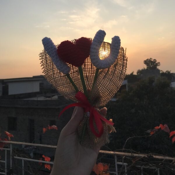 Handcrafted I Love You Bouquet - Image 2