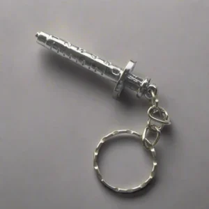 Medical-Syringe-Keyring