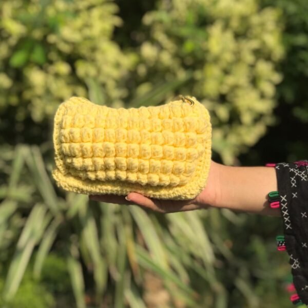 Handcrafted Multi-Purpose Crochet Pouch - Image 7