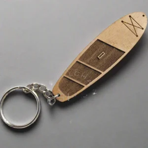 beech-wood-surfboard-keyring-water