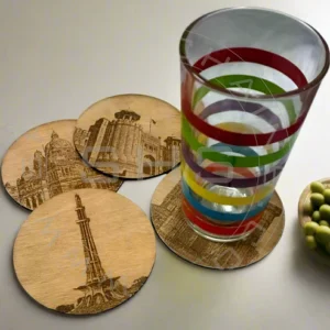 Custom Picture Coaster Set 4