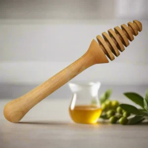 Wooden Honey Dipper Stick Tool