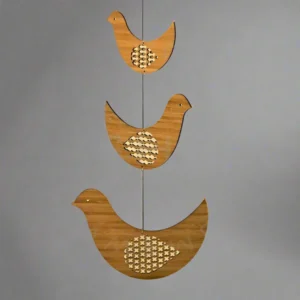 Wooden Dove Chimes for Kids