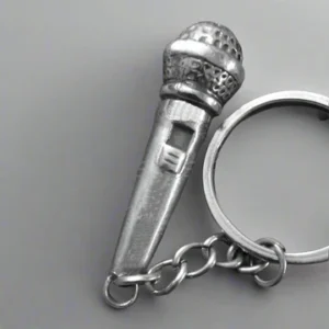 Musical Mic Keychain Gift Idea