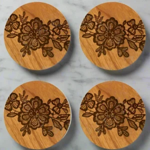 Roseood-Flowes-Coaster-set
