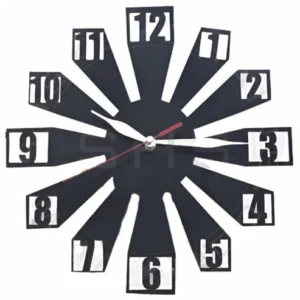 3D Acrylic Wall Clock Stylish