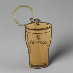 wooden keychain